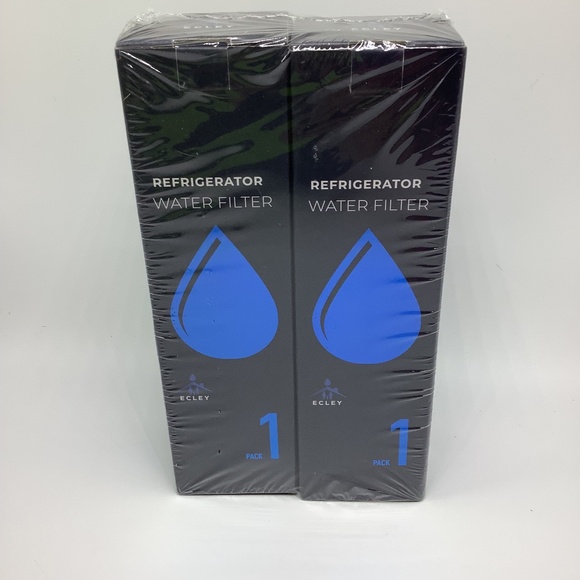 Qty (2) Ecley Refrigerator Water Filter EC-05 - Picture 1 of 5